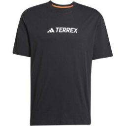 Adidas Terrex Classic Logo T-Shirt Mens Noir XS Male