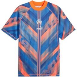 Puma Olympique Marseille Statement T-Shirt 2024 2025 Adults Orange M Male