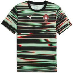 Puma Portugal Pre Match T-Shirt 2025 Adults Noir/Blanc 2XL Male