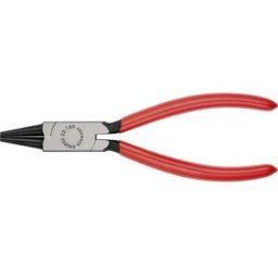Knipex 22 01 160 pour lélectronique et la mécanique de précision Pince à bouts ronds droite Acier magnétique Chrome-Vanadium 160 mm