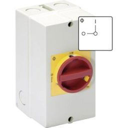 Kraus & Naimer KG20.T203/40.KL51V Coffret de proximité refermable 25 A 1 x 90 ° rouge, jaune 1 pc(s)
