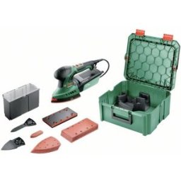 Bosch Home and Garden PSM 200 AES + SystemBox 06033B6002 Ponceuse multi 200 W 92 x 182 mm