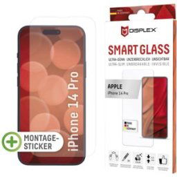 DISPLEX Smart Glass Verre de protection décran Apple iPhone 14 Pro 1 pc(s) anti-traces de doigts, résistant aux éraflures 1715