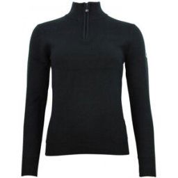 Pull Col montant 1/2 zippé femme Peak Mountain Acharlito Noir L Femme