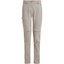 Pantalon femme Craghoppers NosiLife Pro Convertible III Beige 38 Femme