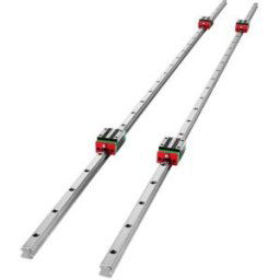 VEVOR Miniature Rail Linéaire Guide HSR15X1500, 2 Rails Linéaire +4 Blocs de Guidage HSR15 - 1500 mm, Rails Linéaires CNC, pour le Routeur CNC /Rectifieuse CNC/l'Impression de Machines Industrielles