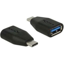 Delock USB 2.0 Adaptateur [1x USB 3.1 mâle A - 1x USB-C® 3.1 femelle] 65519