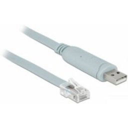Delock USB 2.0 Adaptateur [1x USB 2.0 type A mâle - 1x RJ45 mâle] 63911 1 m
