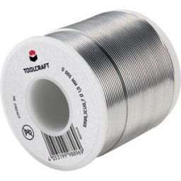 Étain à souder sans plomb TOOLCRAFT bobine Sn99,3Cu0,7 ROL1 500 g 1 mm