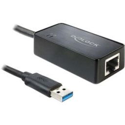 Delock USB 2.0 Adaptateur [1x USB-A mâle - 1x Gigabit-LAN (1/2.5/5 Gbit/s)] 62121