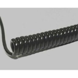BKL Electronic 1506232 Câble spiralé Li12Y11Y 1200 mm/ 4800 mm;10 x 0.14 mm²;noir1 pc(s)