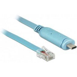 Delock USB 2.0 Adaptateur [1x USB 2.0 type C mâle - 1x RJ45 mâle] 63914 3 m
