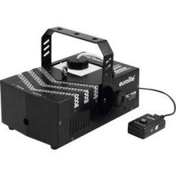 EuroLite DYNAMIC FOG 700 Machine à brouillard avec télécommande filaire, avec étrier de fixation, avec effet lumineux