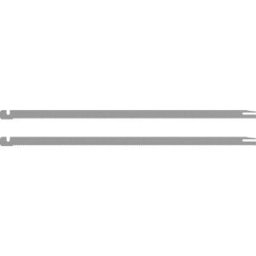 Set de lames de scie, 2 pièces, 300 mm Bosch 2607018012