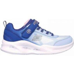 Baskets fille Skechers S-Lights: Sola Glow-Ombre Deluxe Bleu 34 Femme