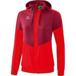 Veste à capuche femme Erima Tracktop Squad Violet 42 Femme