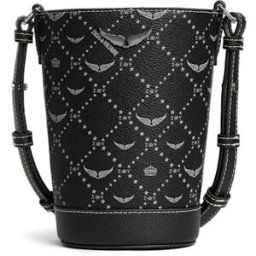 Zadig&Voltaire Sac Z Bucket Nano Monogram Black - Femme