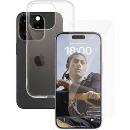 PanzerGlass 2-in-1-Pack Verre de protection décran Apple iPhone 15 Pro 1 pc(s) SAFE95577