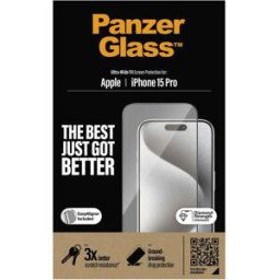 PanzerGlass Ultra-Wide Fit Verre de protection décran Apple iPhone 15 Pro 1 pc(s) 2810