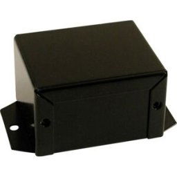 Hammond Electronics 1411FBKBK Boîtier universel 127 x 56 x 56 aluminium noir 1 pc(s)