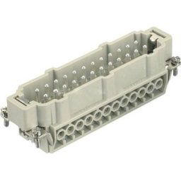 Insert mâle Harting 09330242601 Han® E 24 + PE raccord à vis 1 pc(s)