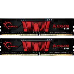 G.Skill Aegis Mémoire pour PC DDR4 32 GB 2 x 16 GB non-ECC 3200 MHz DIMM 288 broches CL16-18-18-38 F4-3200C16D-32GIS
