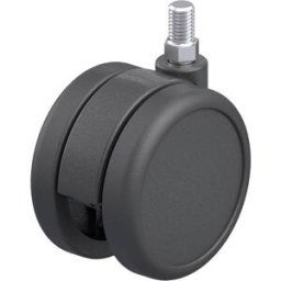 Blickle 759286 LKDB-PUA 75G Double roulette pivotante en plastique Diamètre de la roue: 75 mm Capacité de charge (max.): 75 kg 1 pc(s)