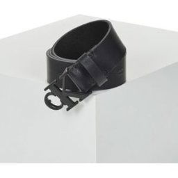 Ceinture Calvin Klein Jeans ROUND MONO PLAQUE LTHRBELT 35MM Noir 85,90,95 hommes