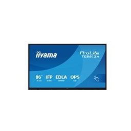 IIYAMA ProLite TE8613A-B1AG 86 ecran LCD retro-eclaire par LED - 4K - pour signaletique numerique / communication interactive