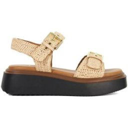 Dune London Lowdown Sandal Raffia 7 (40) Female