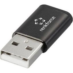 Renkforce bloqueur de données USB Adaptateur [1x USB-A mâle - 1x USB-C® femelle] RF-6615904
