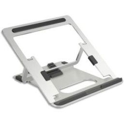 Support ergonomique Alba alu ordinateur portable 11 à 15,6'', 5 niveaux d' inclinaison 24° à 38°