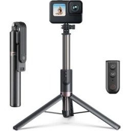 Telesin Vlog Selfie Stick Extra Long pour GoPro avec télécommande