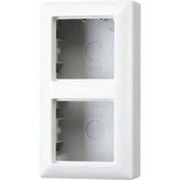 Jung x2 Cadre Boîtier montage apparent (en saillie) blanc-alpin AS582AWW 1 pc(s)