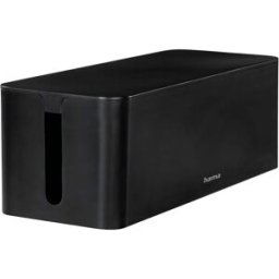 Hama Boîtier pour câbles plastique noir (L x l x H) 156 x 40 x 135 mm 1 pc(s) 00221012