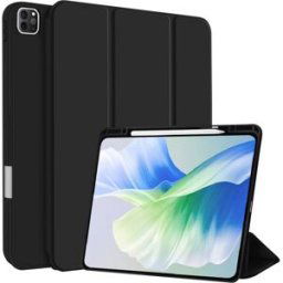 4Smarts Folio Case Basic Etui pour tablette Apple iPad Pro 11 (M4, 2024) 27,9 cm (11) Book Cover noir