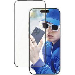 PanzerGlass Aluminium Frame Verre de protection décran Apple iPhone 16 Pro 1 pc(s) anti-traces de doigts, résistant aux éraflures 2850