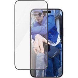 PanzerGlass Ultra-Wide Fit Verre de protection décran Apple iPhone 15 Plus, iPhone 16 Plus 1 pc(s) anti-traces de doigts, résistant aux éraflures 2863