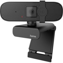 Webcam Full HD Hama 1920 x 1080 Pixel support à pince