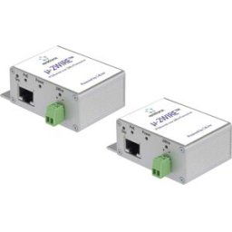 Renkforce RF-3684874 Rallonge réseau 2 fils Portée (max.): 300 m 2 pc(s) 200 MBit/s avec fonction PoE