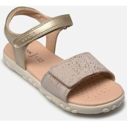 J SANDAL HAITI GIRL par Geox Argent 25 Enfant