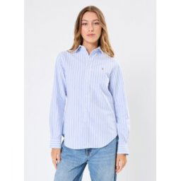 Chemise Oxford coupe classique par Polo Ralph Lauren Bleu 44 Accessoires