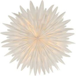 Scandi Living Étoile de l'avent blanche Luna 80 cm