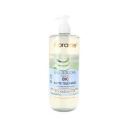 Florame Gel Douche Aloe Vera Rechargeable Biologique 750 ML - Flacon-Pompe 750 ml