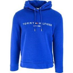 Sweat-shirt Tommy Hilfiger Fleece Logo Hoody Bleu