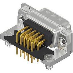 Conec 163A17769X 163A17769X Embase SUB-D mâle Nombre de pôles: 15 pin coudée à souder 1 pc(s)