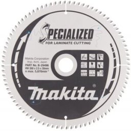 Makita B-29496 Lame de scie circulaire, alliage T.C.T spécialisé, 260 x 30 mm, 84 dents