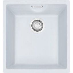 Franke SIRIUS SID 110-34 Évier tectonite, Blanc Polaire 125.0275.818