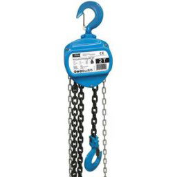 GÜDE Palan a chaine 2 tonnes - Chaine de commande 2,5 m / de charge 3 m 55104