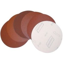 GÜDE Disques abrasifs - Grain 80, 150 mm - lot de 3, 22141